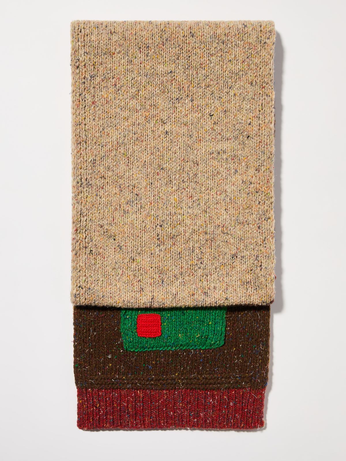 Wool-tweed scarf - GREEN - MAX&Co. - 2