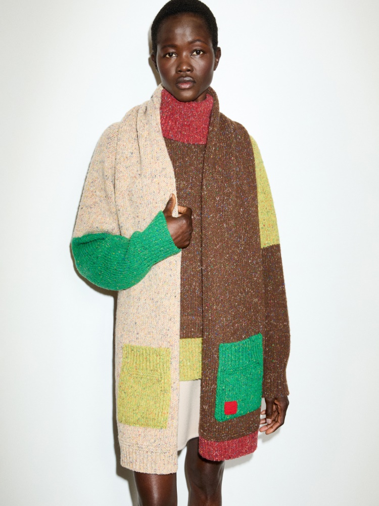 Wool-tweed scarf - MAX&Co.