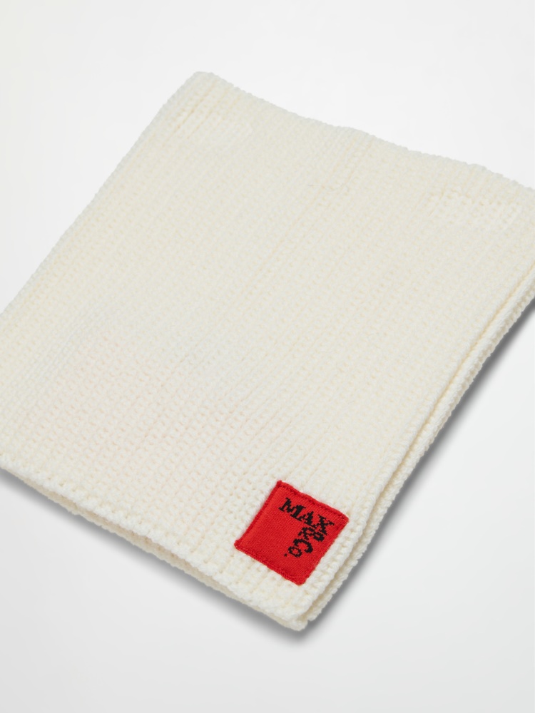 Col en maille de laine avec patch KID - CREME - MAX&Co. - 3