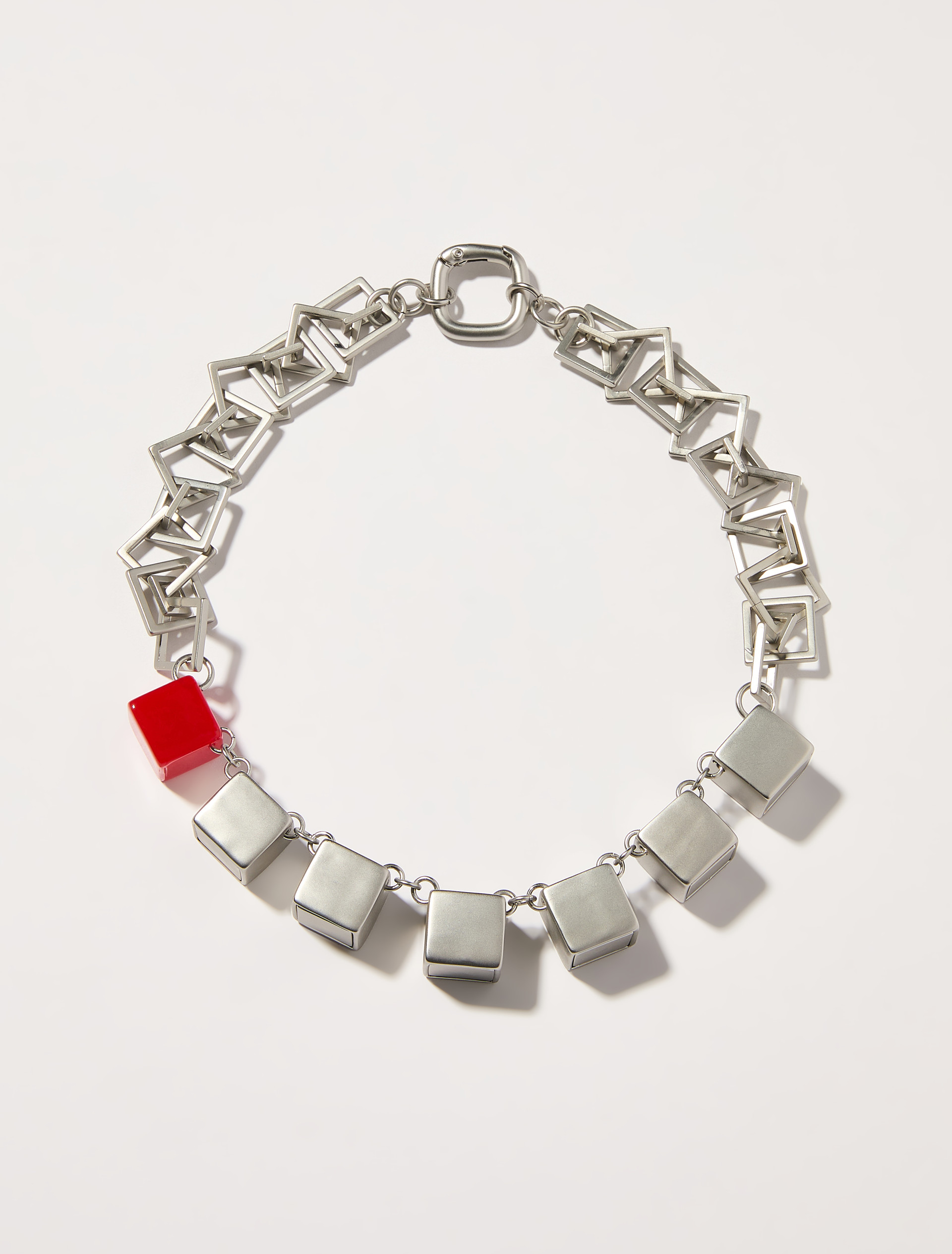 Metal and resin necklace - MAX&Co.
