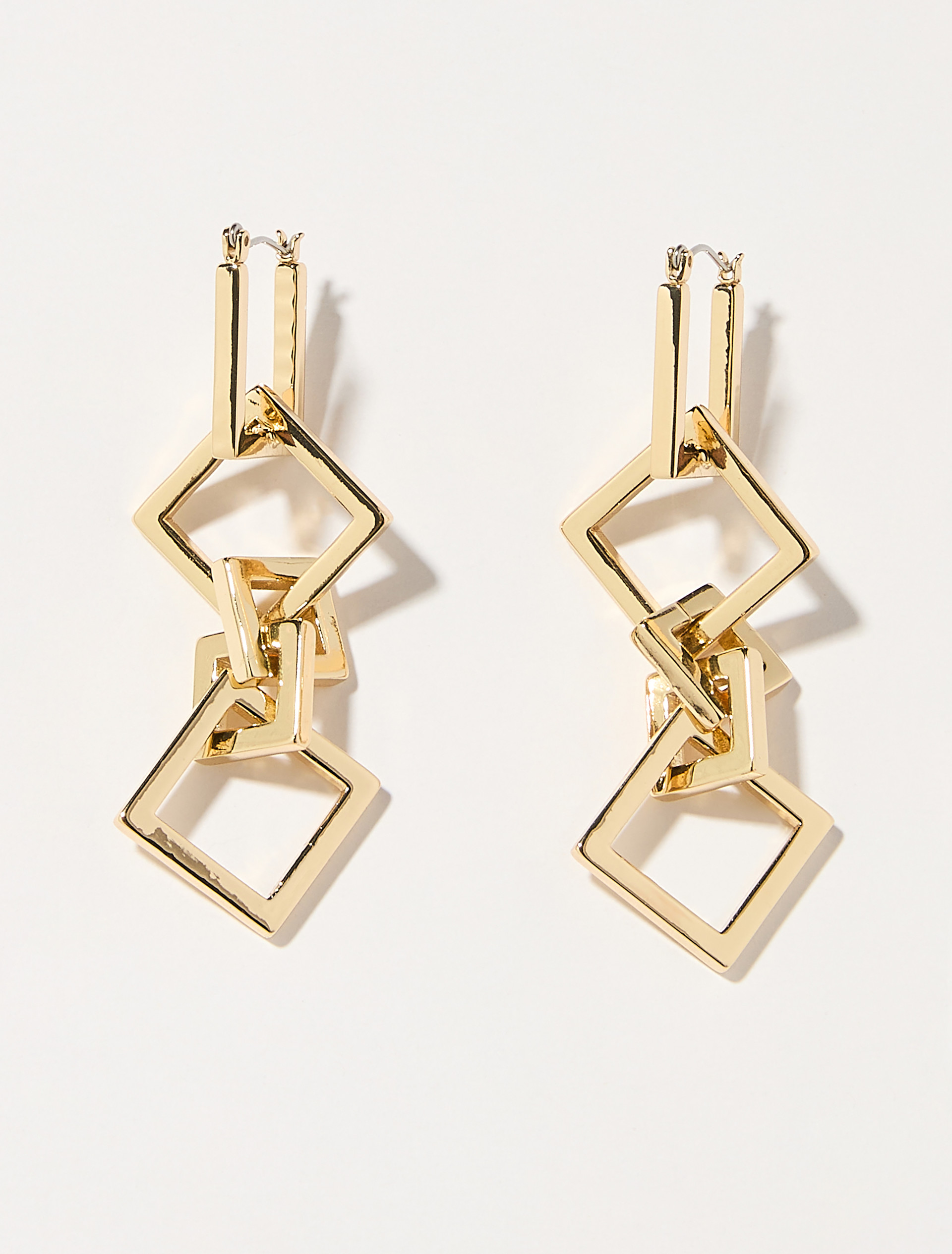 Metal drop earrings - MAX&Co.