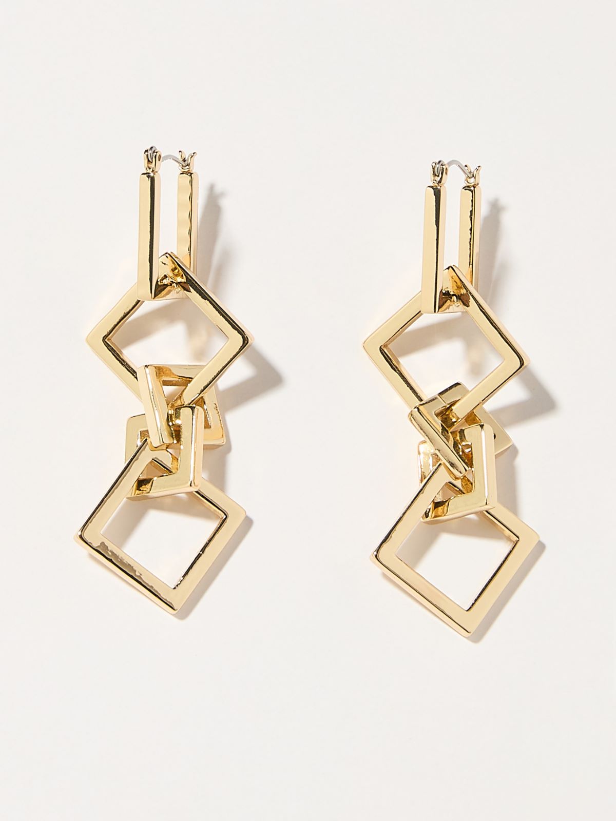 Metal drop earrings - GOLD - MAX&Co.