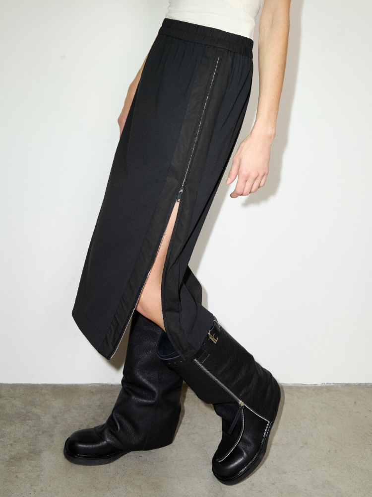 Technical-jersey pencil skirt - MAX&Co. - 3
