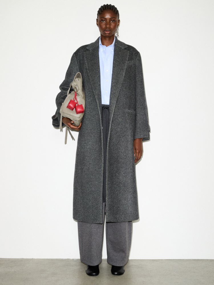 Wide-leg flannel-jersey trousers - MAX&Co. - 4