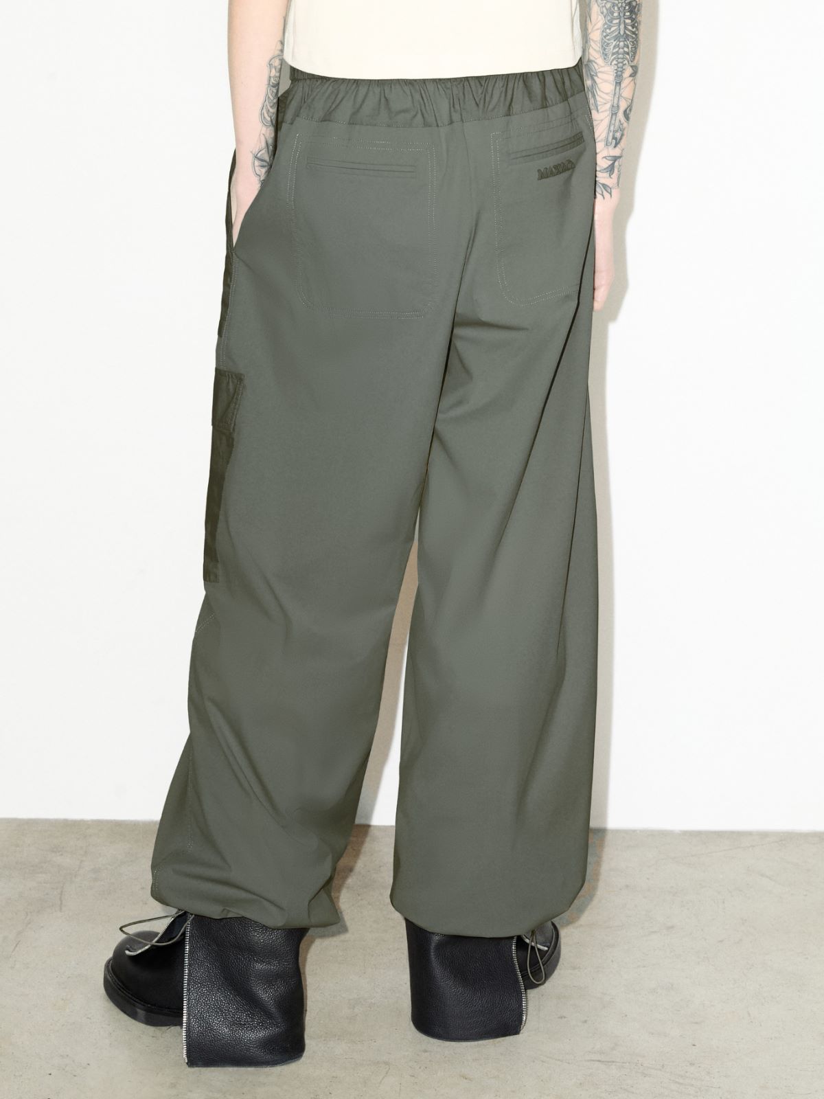 Pantalon cargo en jersey technique - KAKI - MAX&Co.