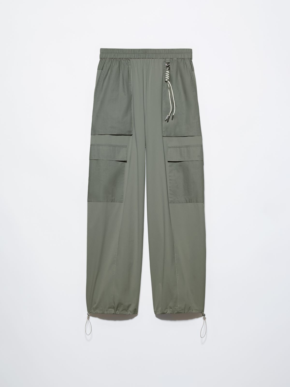 Pantalon cargo en jersey technique - KAKI - MAX&Co.