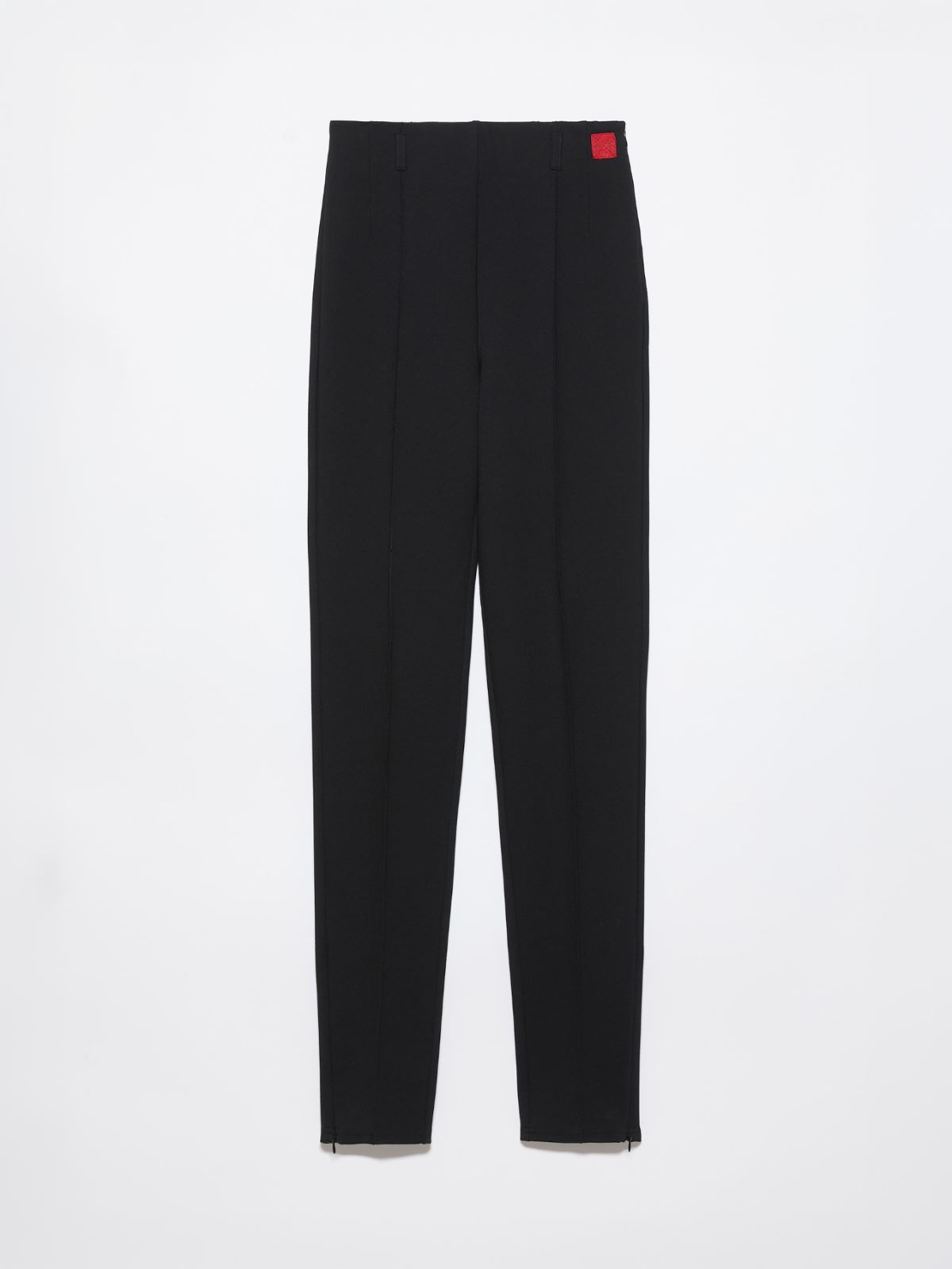 Skinny technical-jersey trousers - BLACK - MAX&Co. - 6