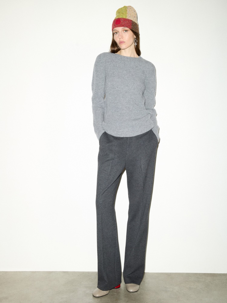 Flannel-jersey trousers - MAX&Co.