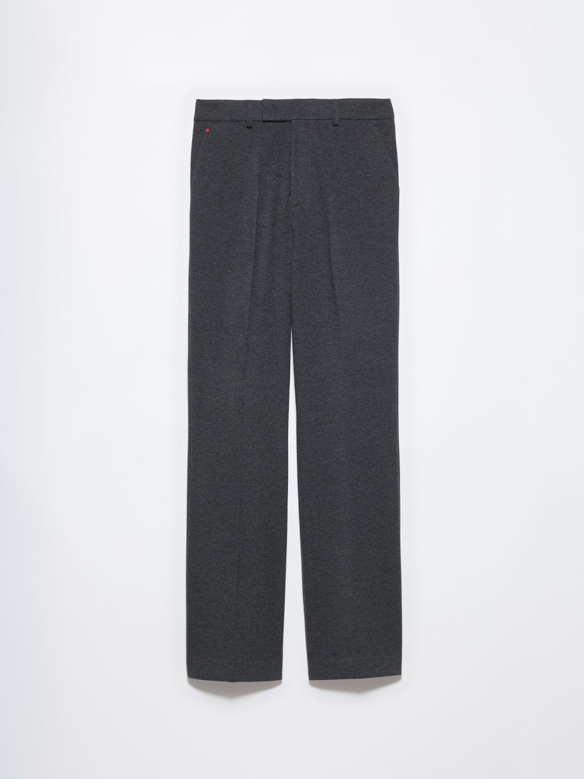 Flannel-jersey trousers - BLACK - MAX&Co. - 5