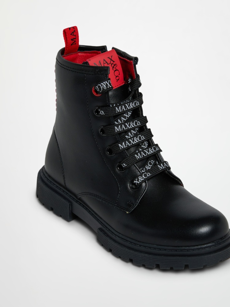 Bottines avec logo KID - NOIR - MAX&Co. - 4