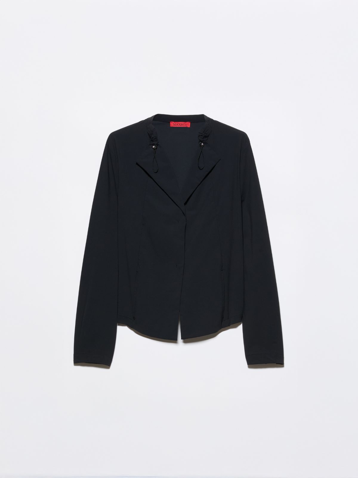 Technical-jersey jacket - BLACK - MAX&Co.