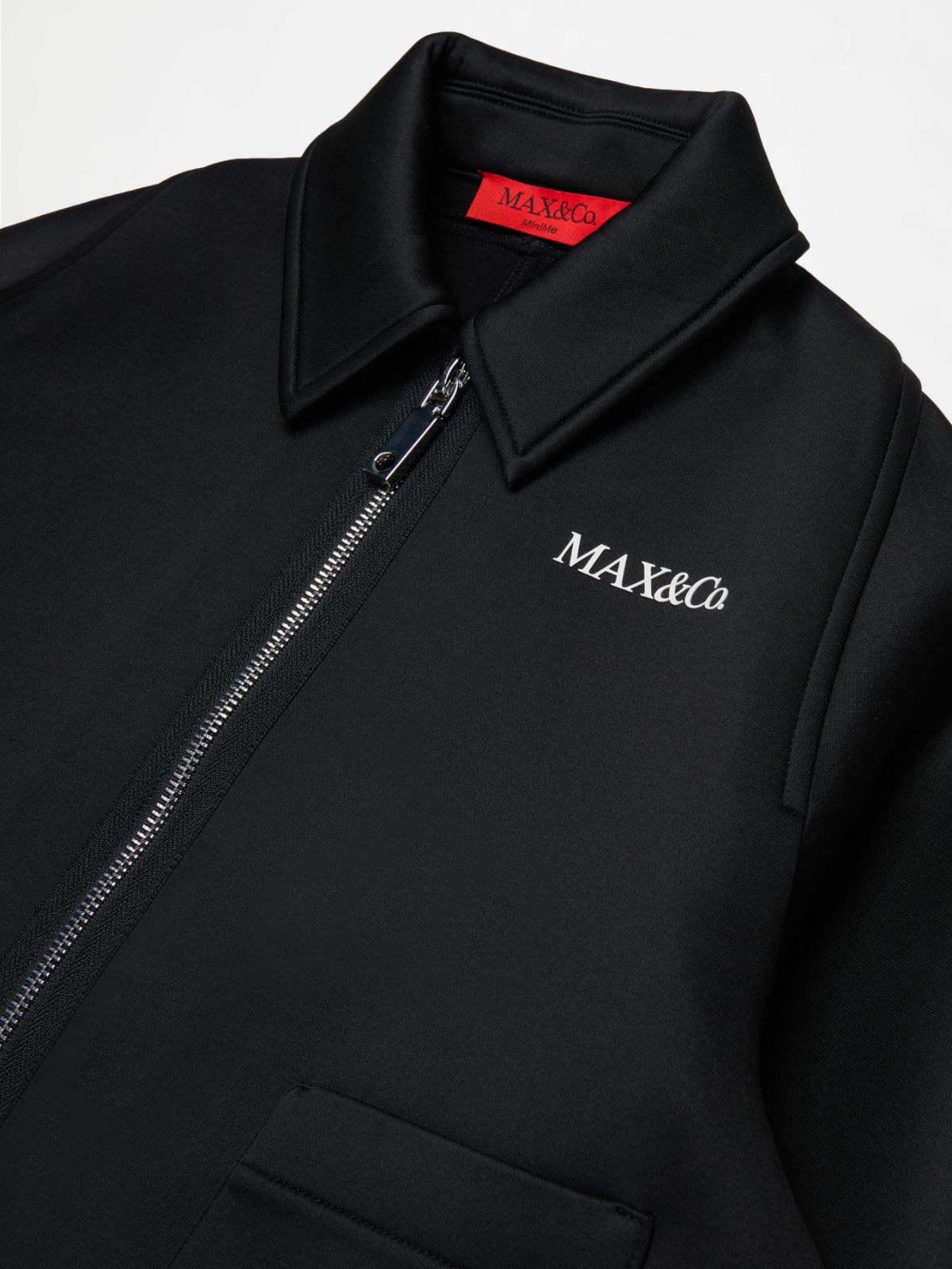 Short jacket with printed logo KID - BLACK - MAX&Co. - 3