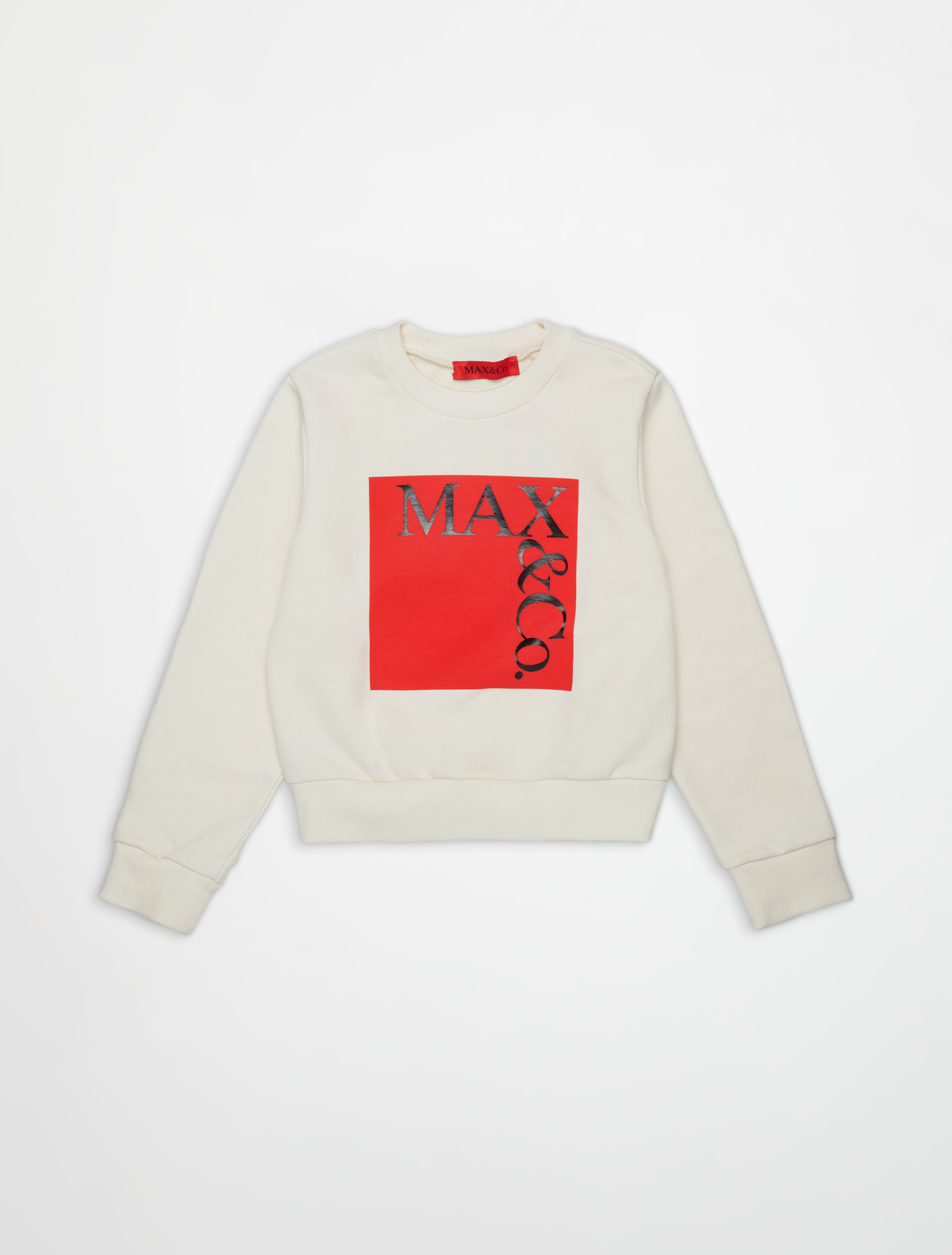 Sweat-shirt col ras du cou avec logo KID - MAX&Co.