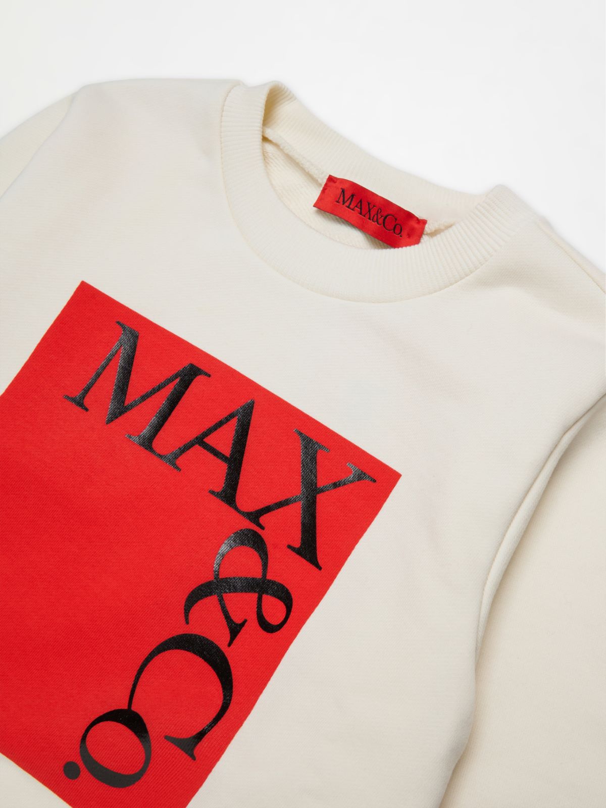 Branded crew-neck sweatshirt KID - WHITE - MAX&Co. - 3