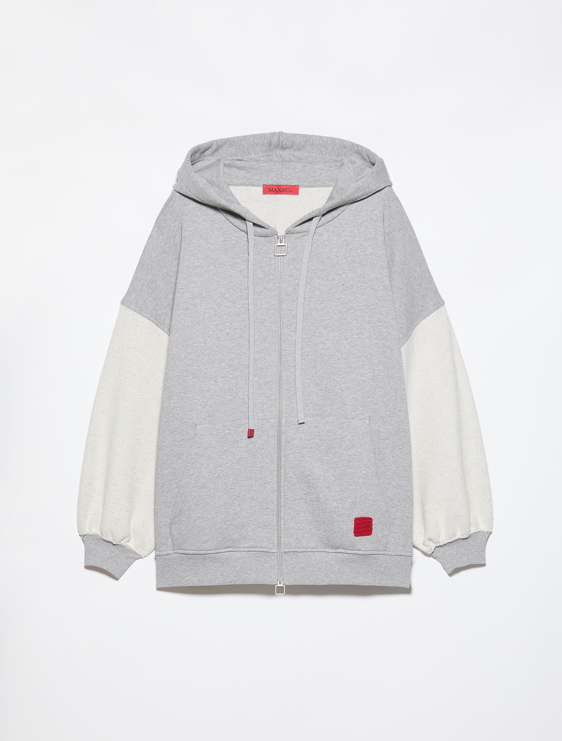 Oversized cotton hoodie - MAX&Co.