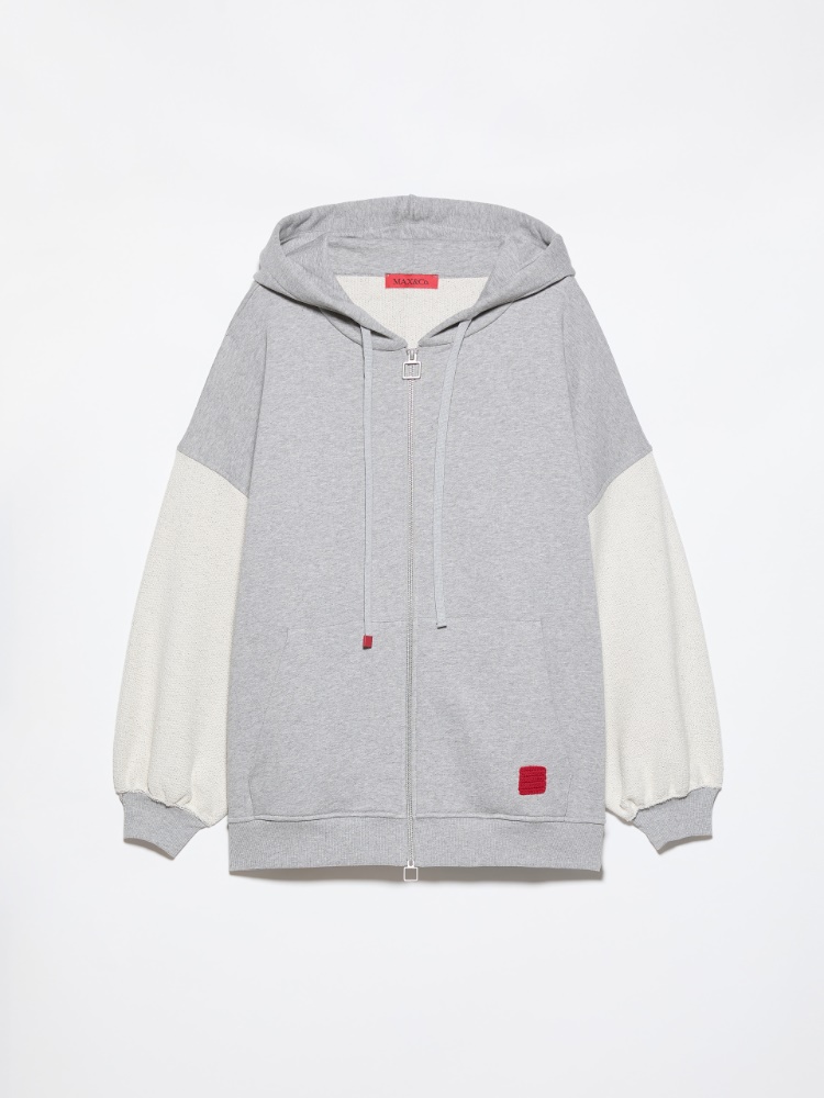[エディッティ]  オーバーサイズ フーディ - MELANGE GREY - マックスアンドコー公式オンラインショップ - 6