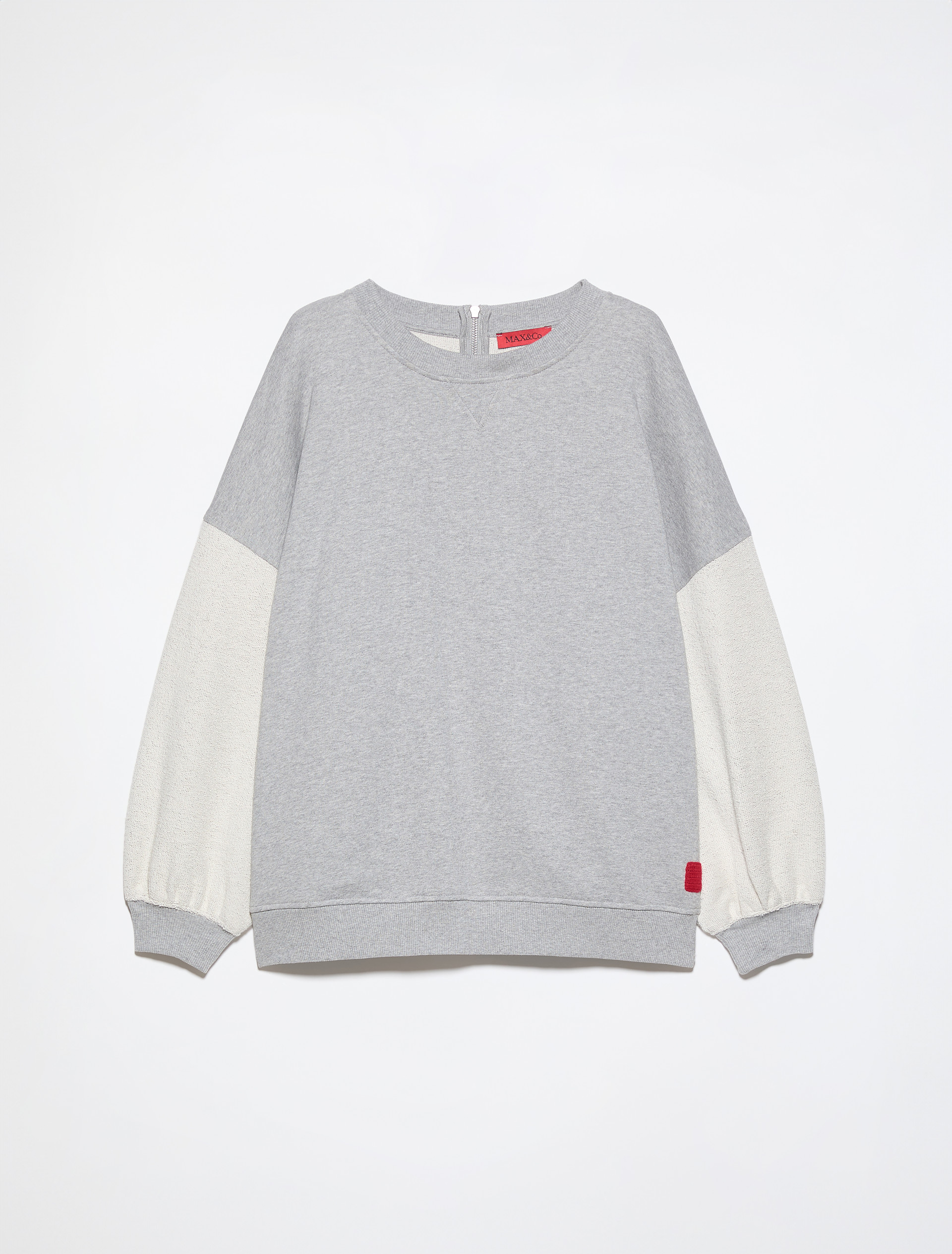 Oversized cotton sweatshirt - MAX&Co.