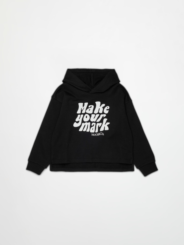 Sweat-shirt avec imprimé sur le devant KID - NOIR - MAX&Co.