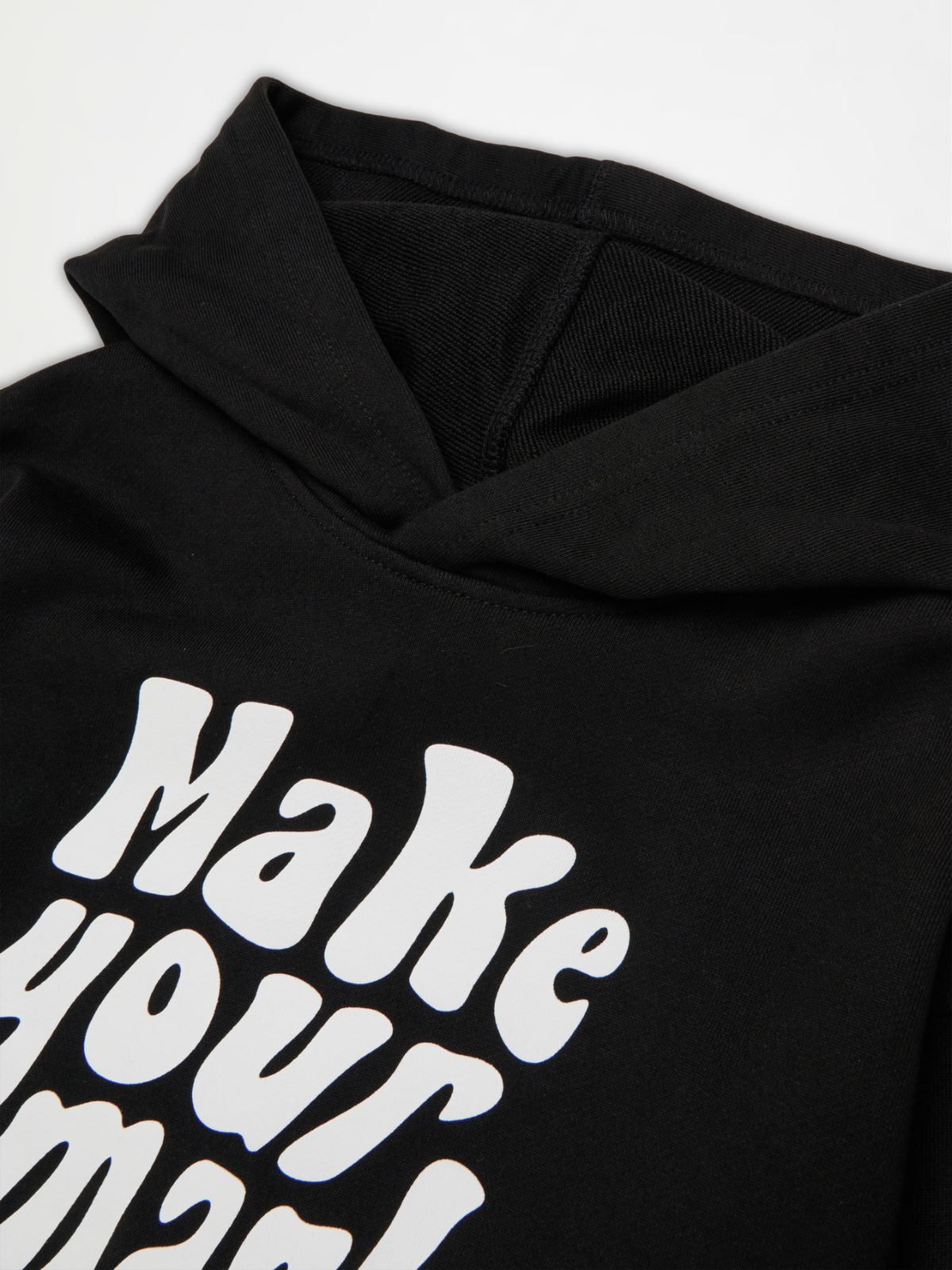 Sweat-shirt avec imprimé sur le devant KID - NOIR - MAX&Co. - 3