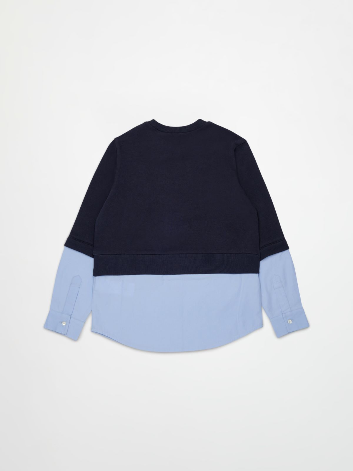 Crew-neck sweatshirt with logo KID - NAVY - MAX&Co. - 2