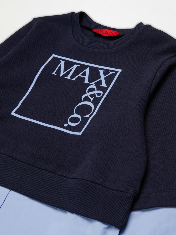 Crew-neck sweatshirt with logo KID - MAX&Co. - 3
