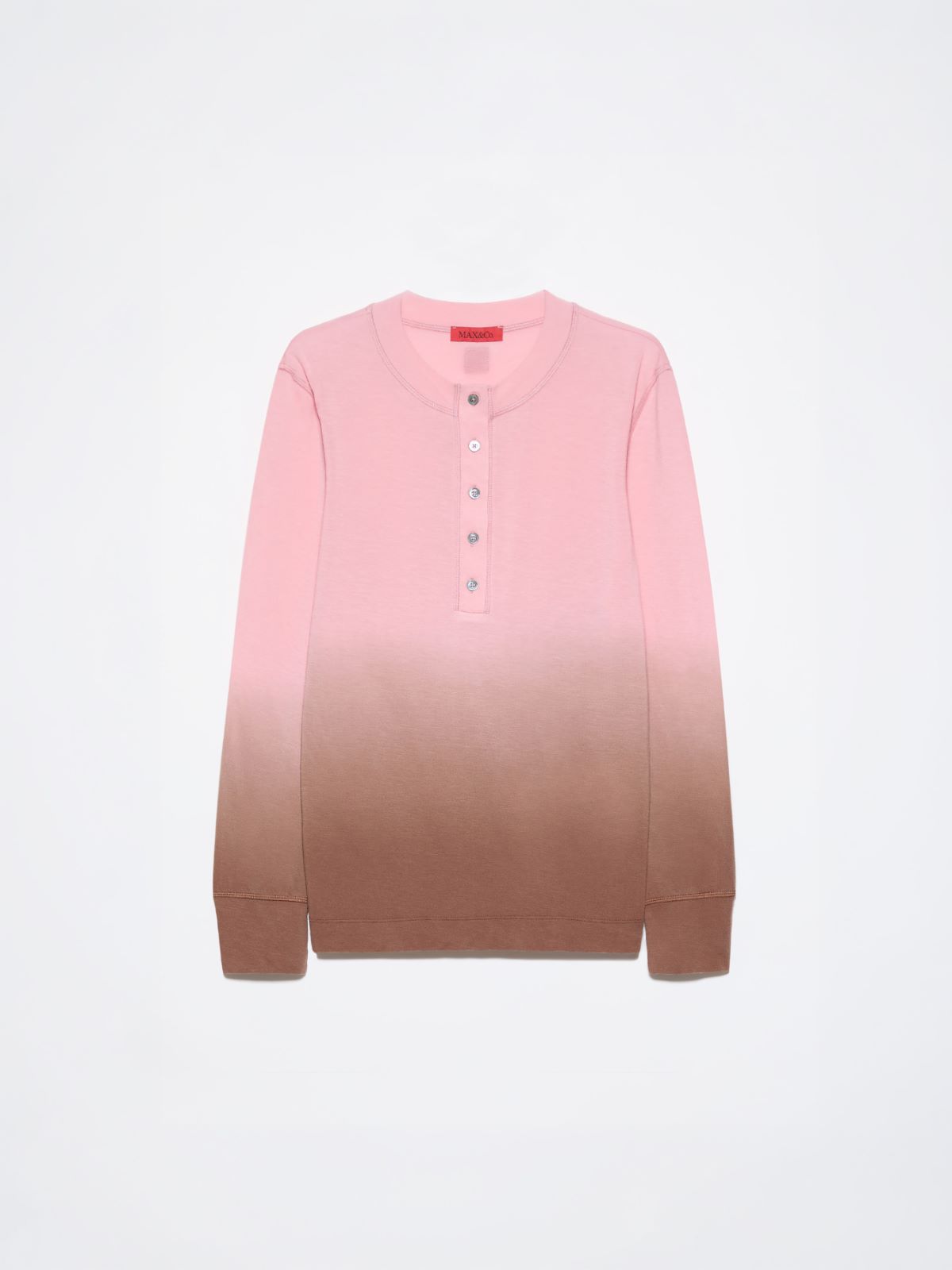 Fluid jersey henley shirt - OTTER - MAX&Co. - 6