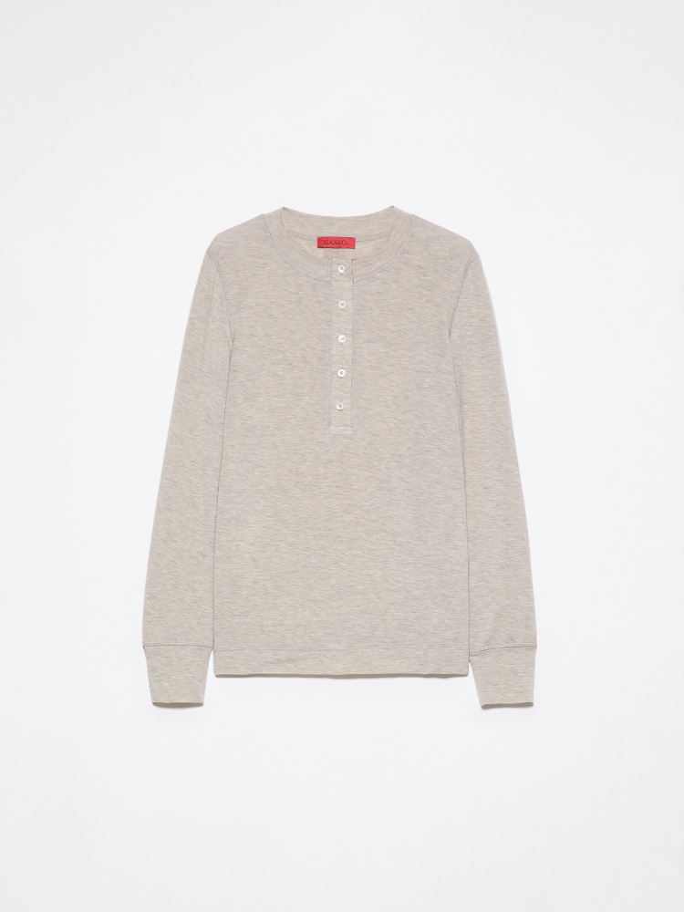 Fluid jersey henley shirt - MAX&Co. - 6