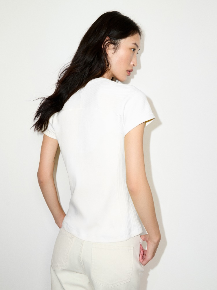 Slim-fit cotton-jersey T-shirt - MAX&Co. - 2