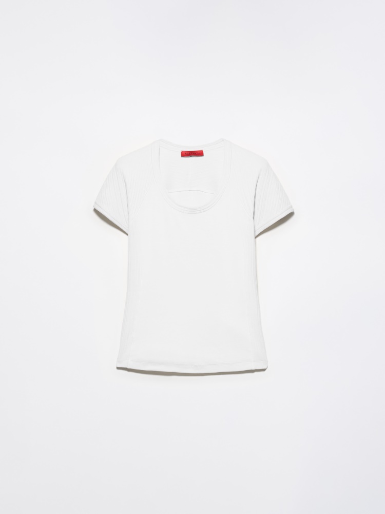 Slim-fit cotton-jersey T-shirt - MAX&Co. - 5
