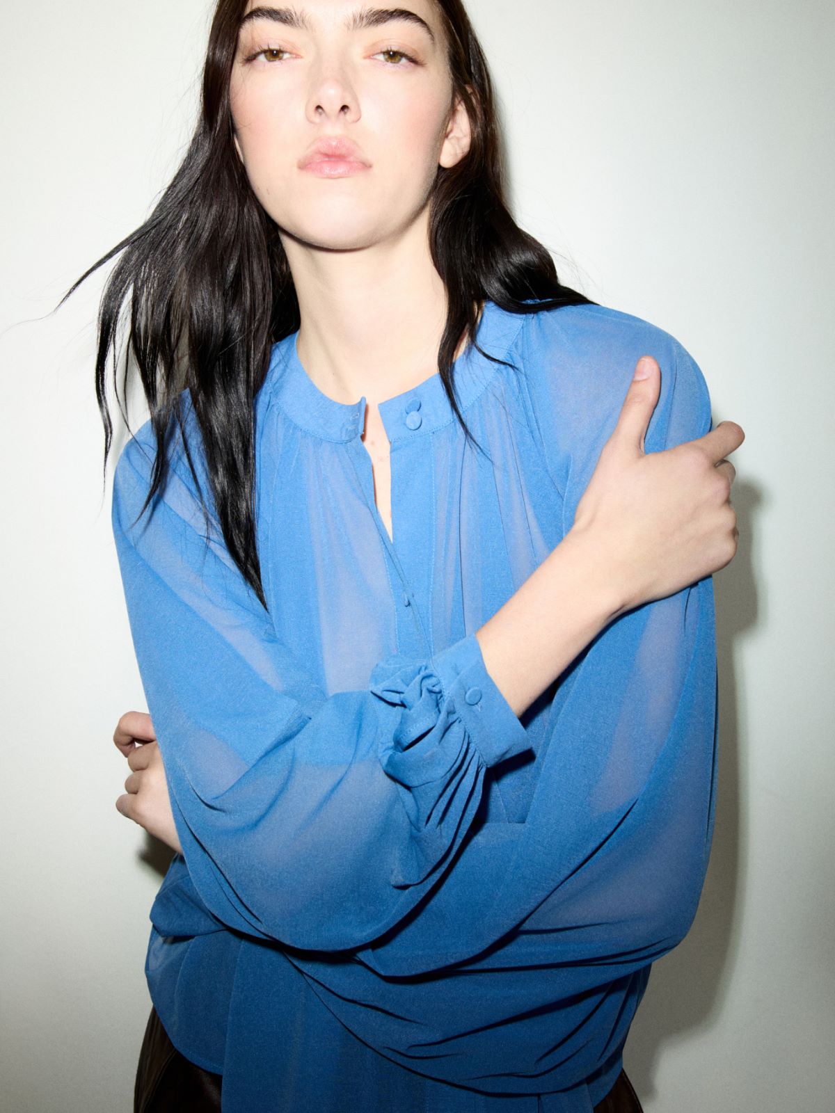 Jersey circle shirt - DEEP BLUE - MAX&Co.