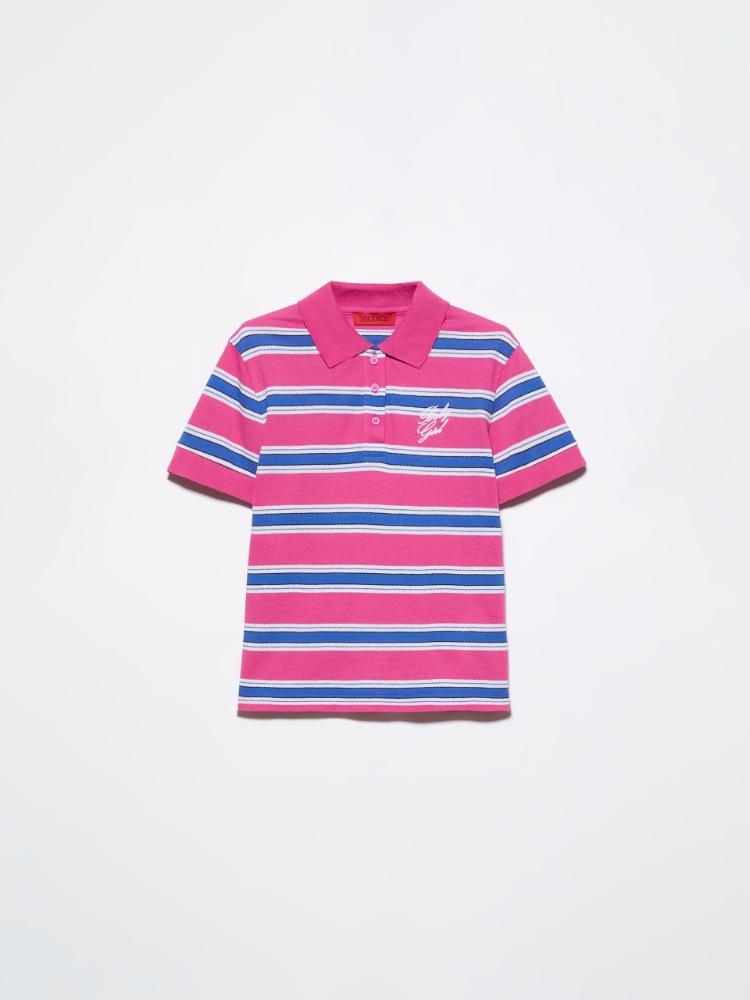 Striped embroidered polo shirt - MAX&Co. - 5