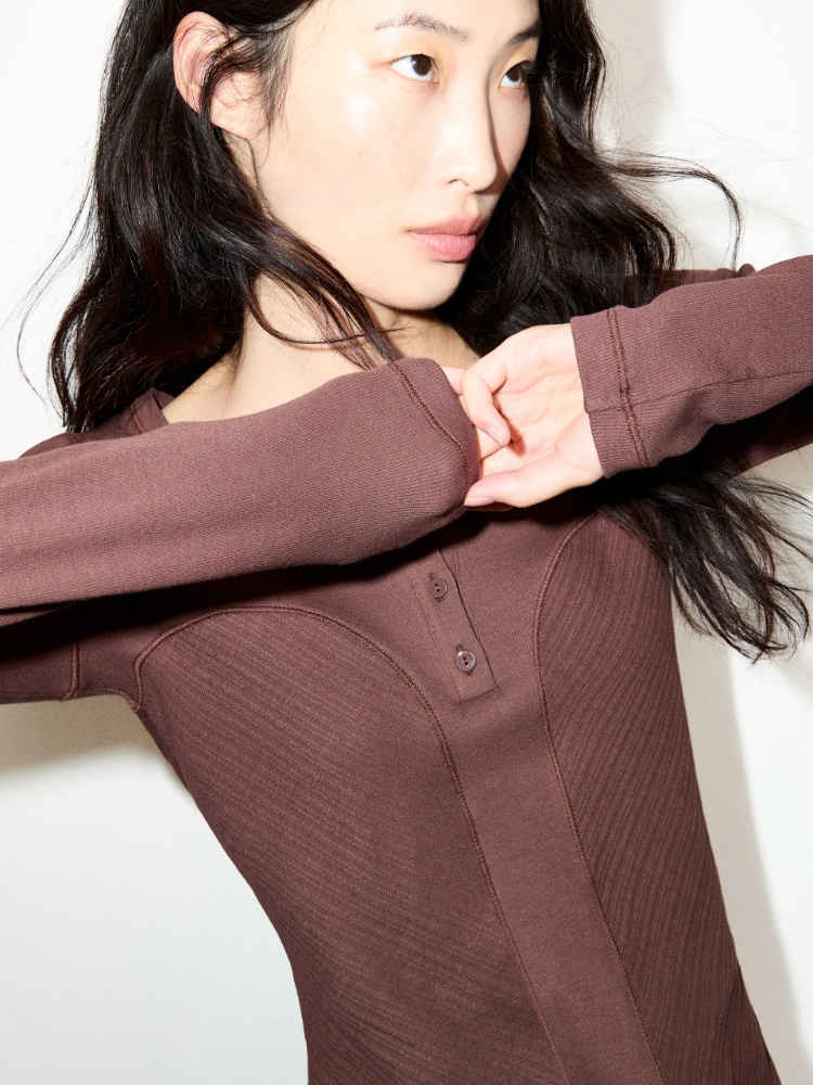 Slim-fit granddad top - MAX&Co. - 3