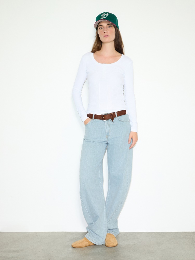 Slim-fit granddad top - MAX&Co. - 4