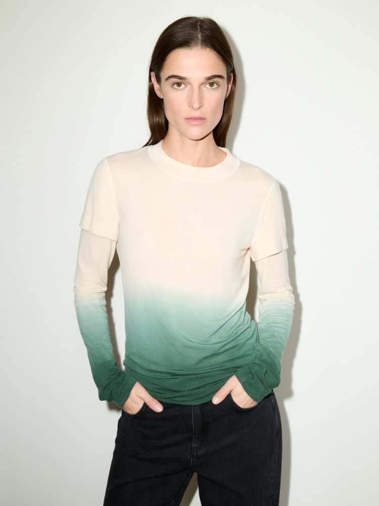 Layered jersey T-shirt - MAX&Co.