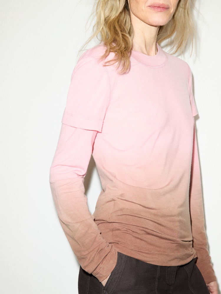 Layered jersey T-shirt - MAX&Co. - 3