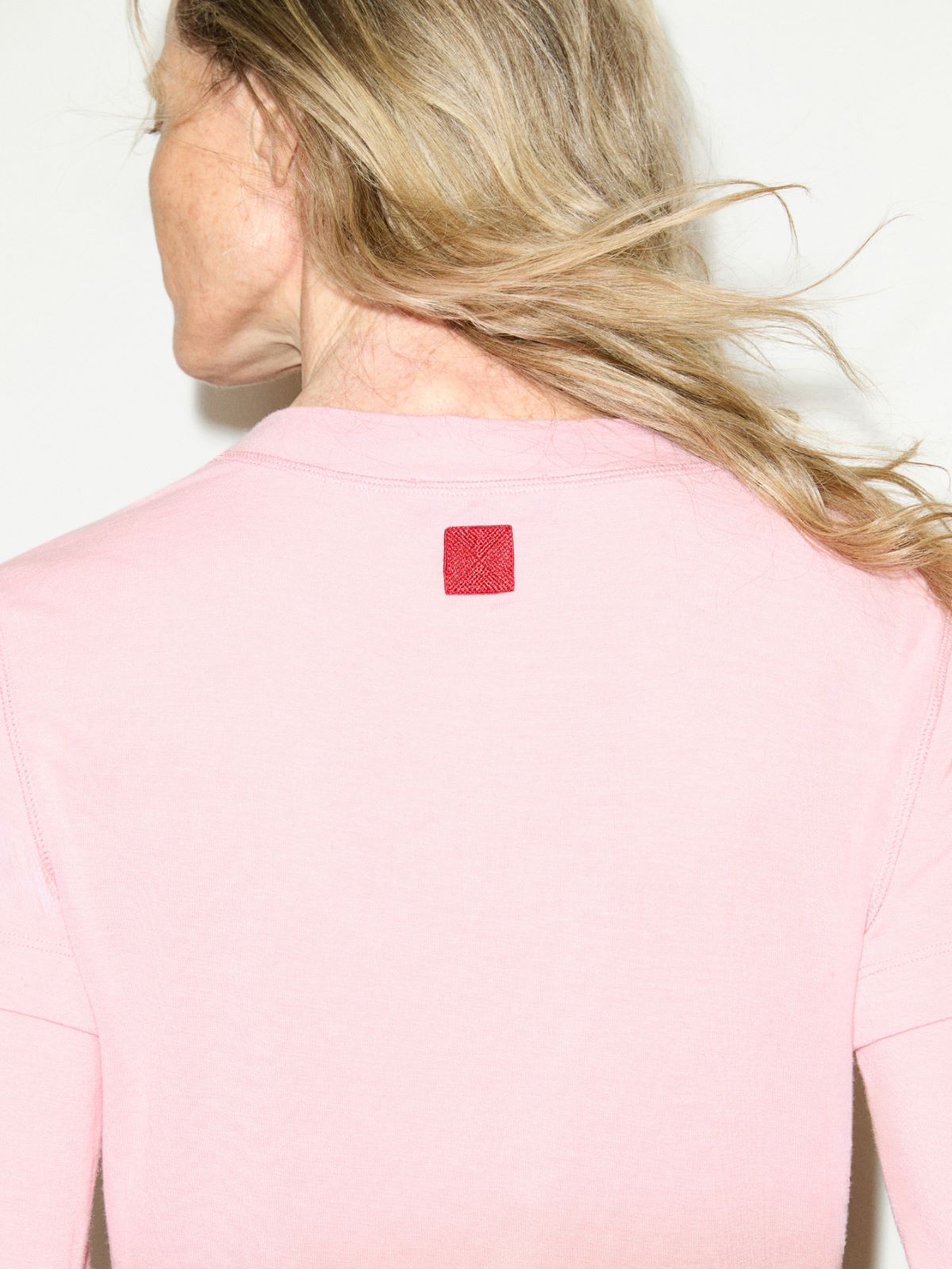 Layered jersey T-shirt - OTTER - MAX&Co. - 4