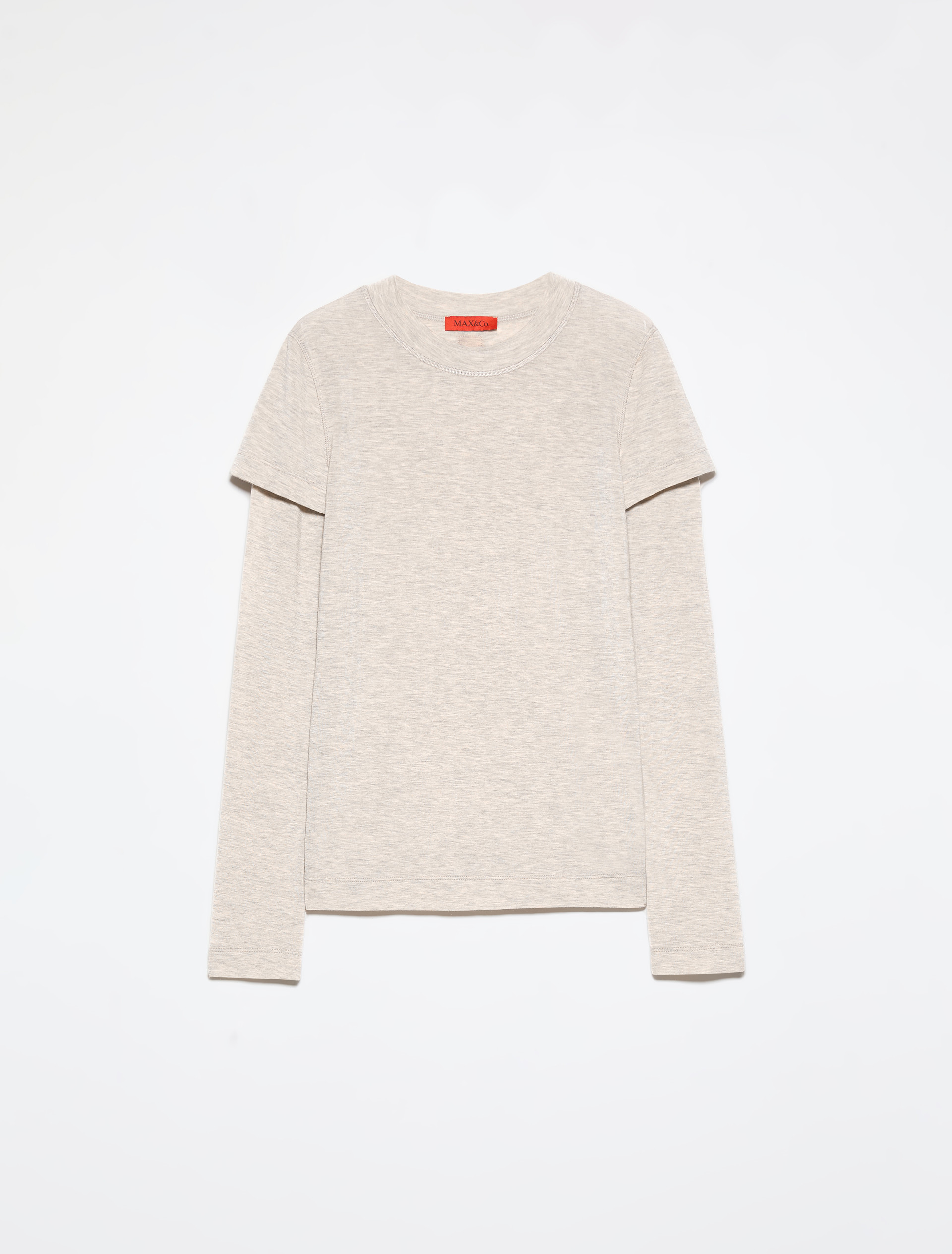 Layered jersey T-shirt - MAX&Co.