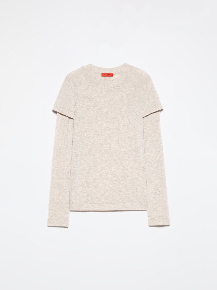 Layered jersey T-shirt - MAX&Co. - 6