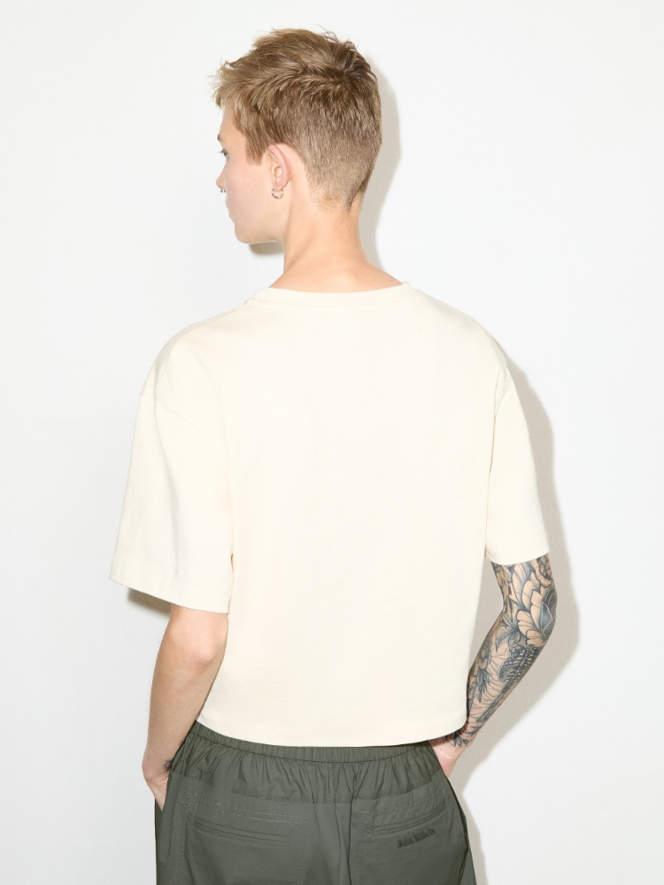 Slogan-print boxy-fit T-shirt - MAX&Co. - 2