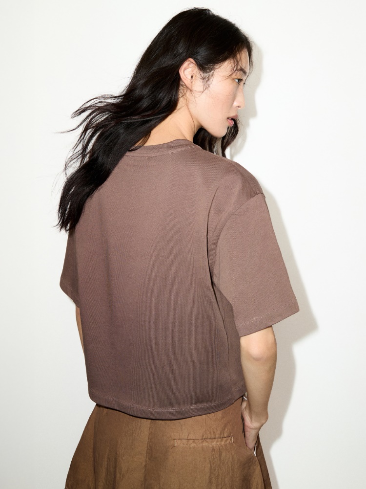 Slogan-print boxy-fit T-shirt - MAX&Co. - 2