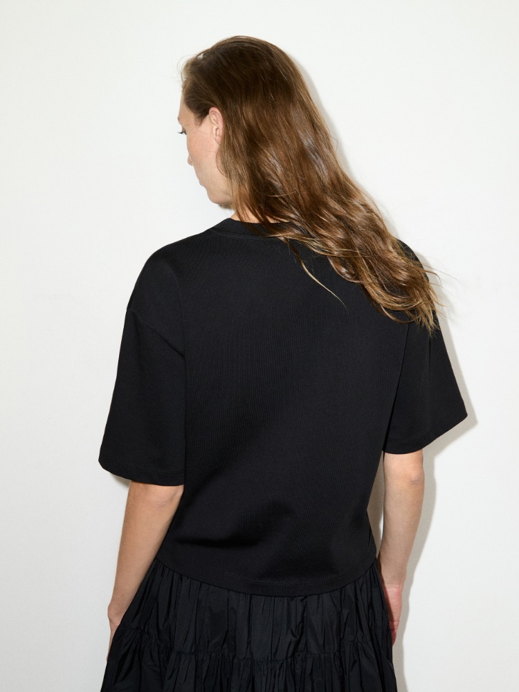Slogan-print boxy-fit T-shirt - MAX&Co. - 2