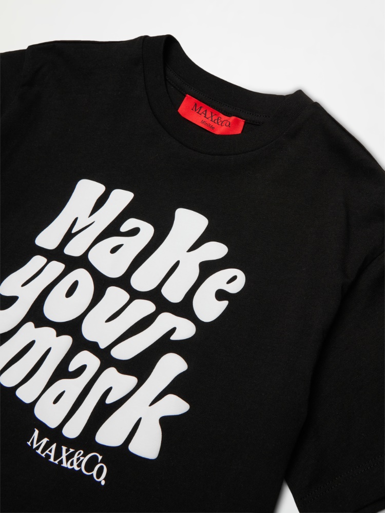 T-shirt with front print and logo KID - MAX&Co. - 3