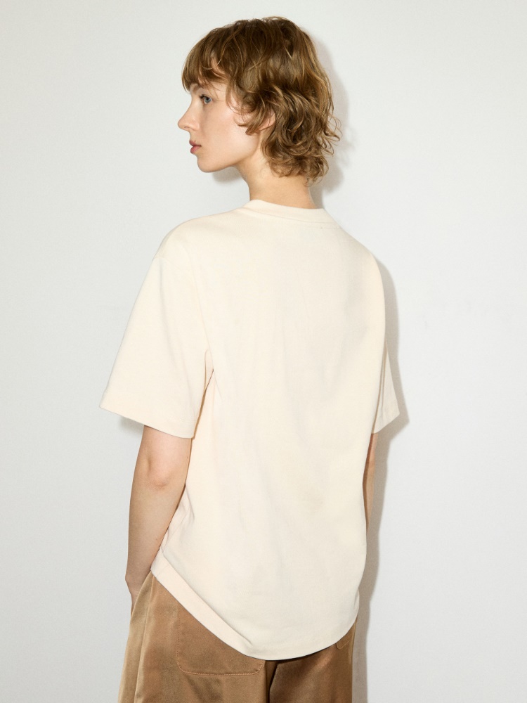 Slogan-print loose-fit T-shirt - MAX&Co. - 2