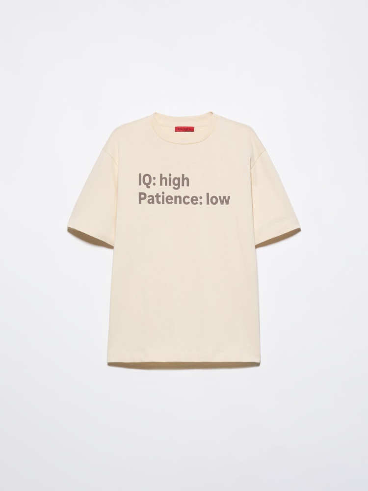 Slogan-print loose-fit T-shirt - MAX&Co. - 5