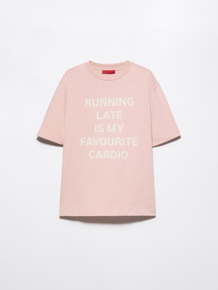 Slogan-print loose-fit T-shirt - MAX&Co. - 6