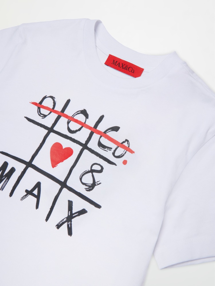 T-shirt col ras du cou avec logo KID - MAX&Co. - 3