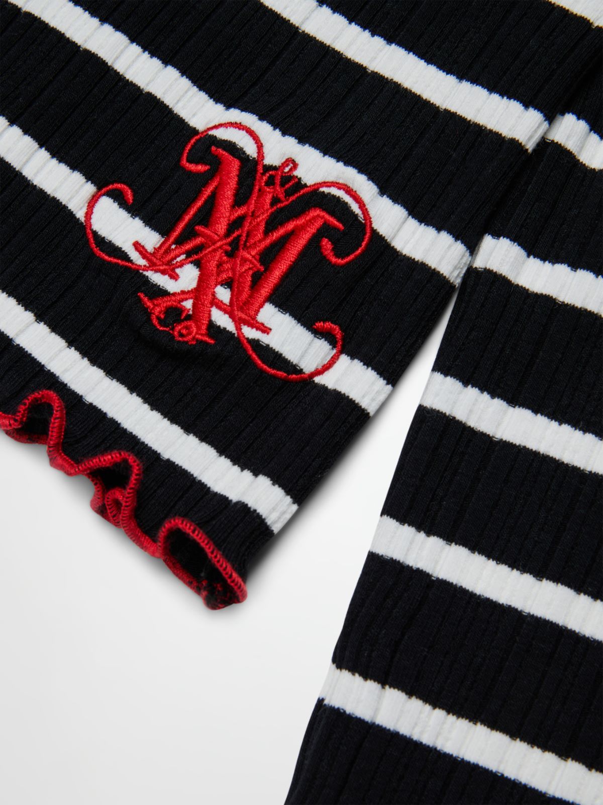 Striped T-shirt with logo KID - BLACK - MAX&Co. - 4