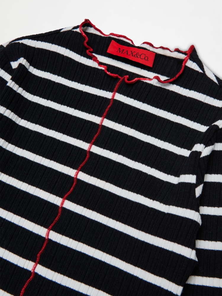 Striped T-shirt with logo KID - MAX&Co. - 3