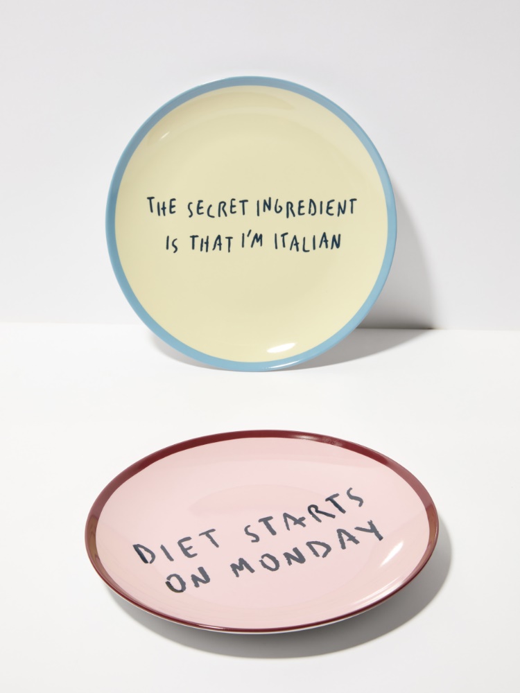 Assiettes P. Terzini &Co.llaboration - ROSE - MAX&Co.
