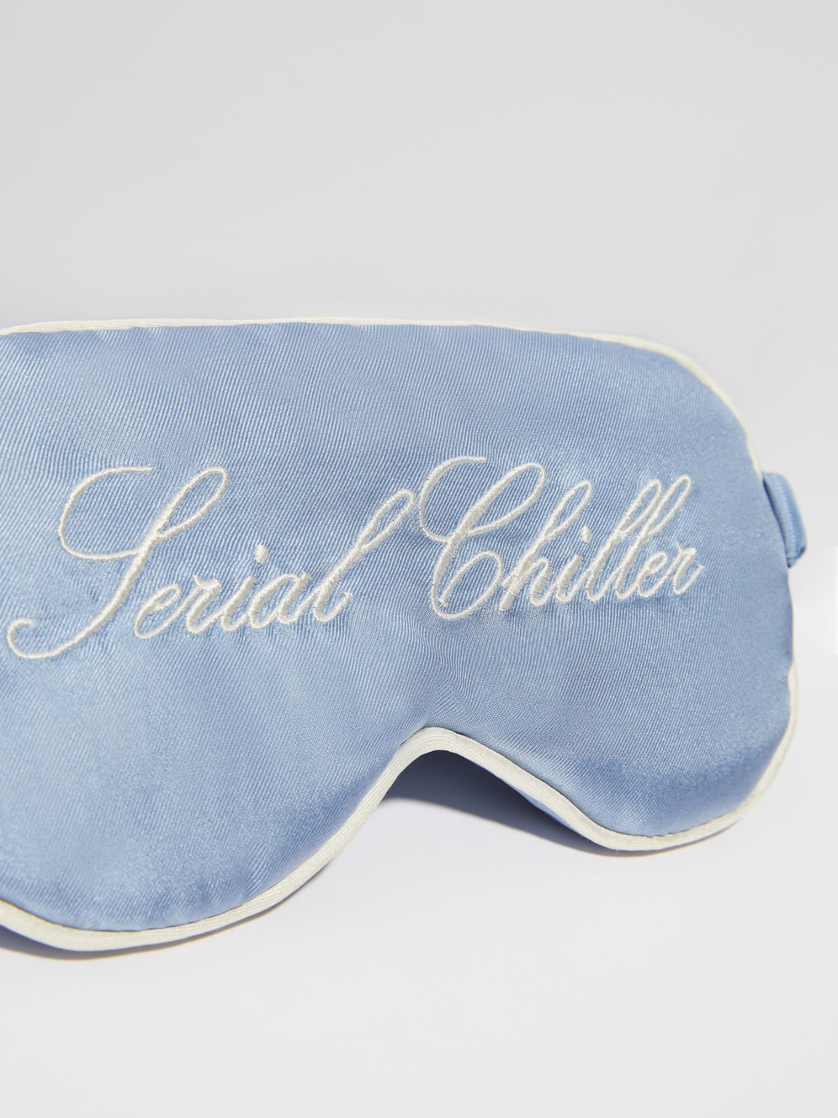 Masque en soie P. Terzini &Co.llaboration - BLEU CIEL - MAX&Co. - 2